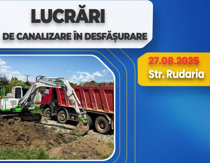 Lucrări de canalizare