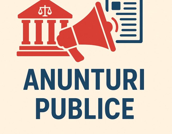 Anunt Public privind aprobarea infiintarii Serviciului Social „CENTRU DE ZI PENTRU COPII AFLAȚI ÎN SITUAȚIE DE RISC DE SEPARARE DE PĂRINȚI ÎN COMUNA MOȘNIȚA NOUĂ” si aprobarea Regulamentului de organizare si functionare al acestuia